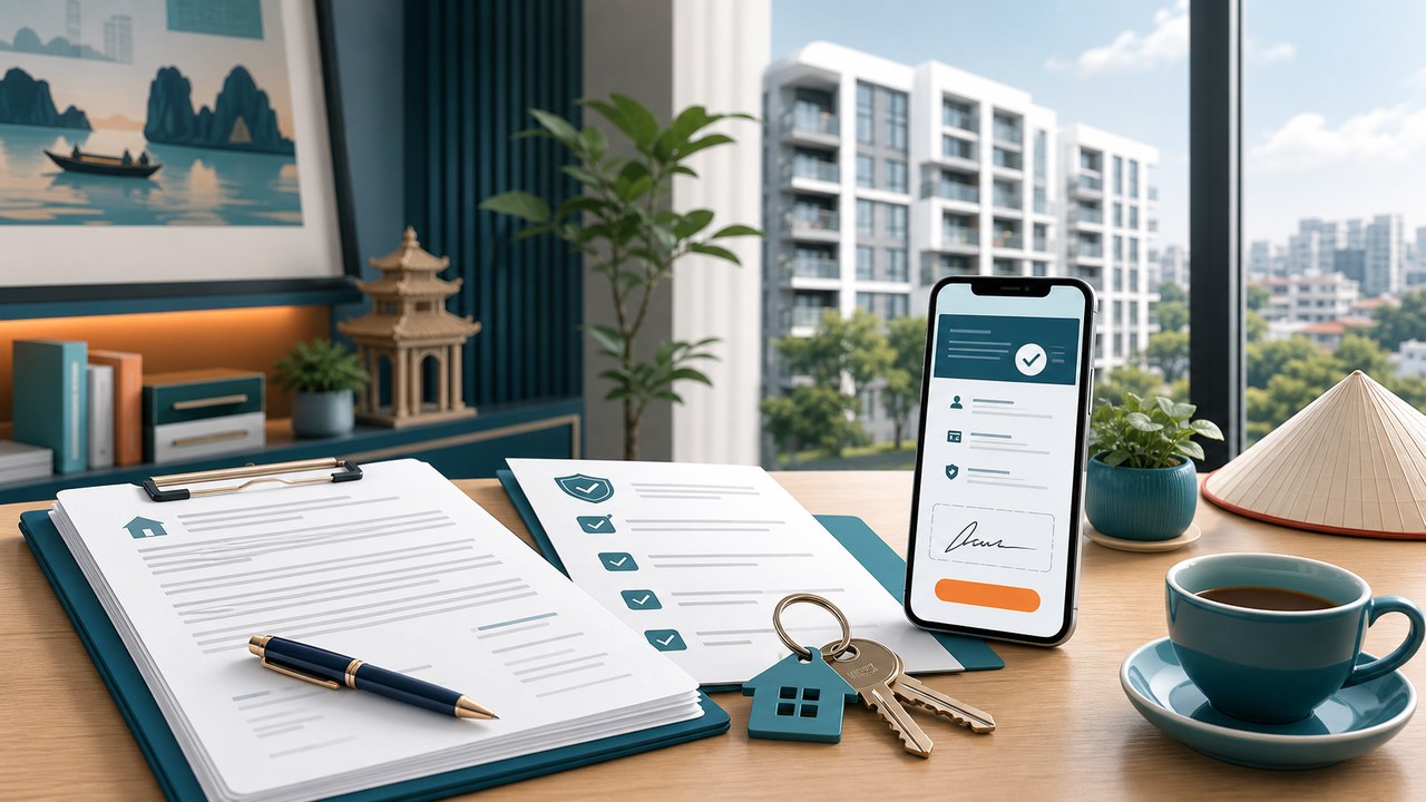 Quản lý đặt cọc và công nợ thuê nhà